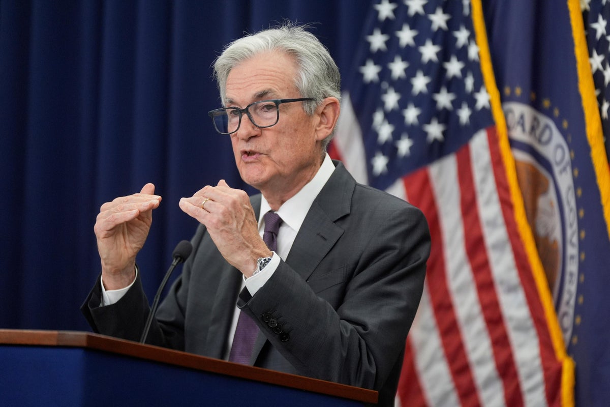 Stocks up as Powell leaves door ajar for rate cut