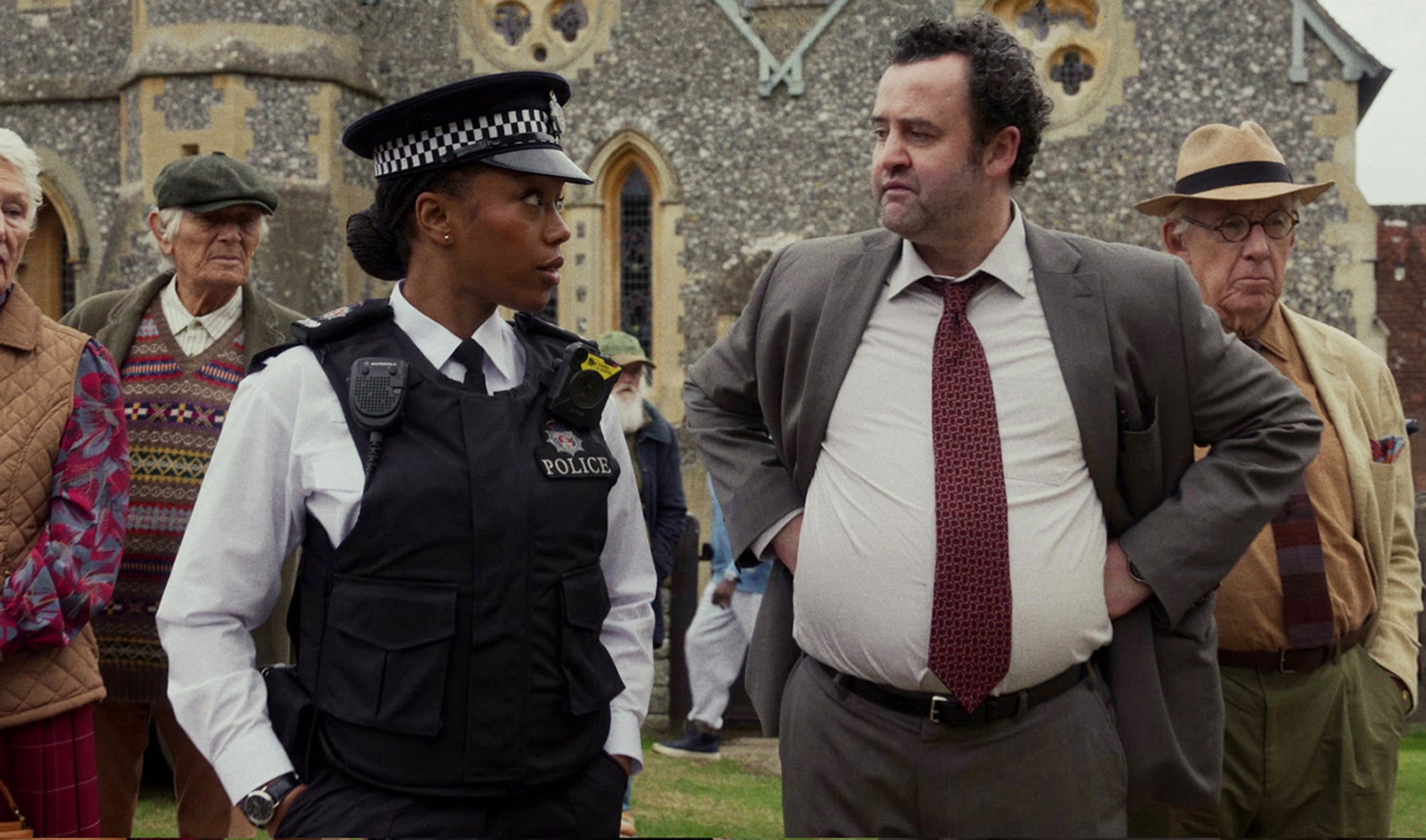 Daniel Mays plays D.C.I. Chris Hudson in the film