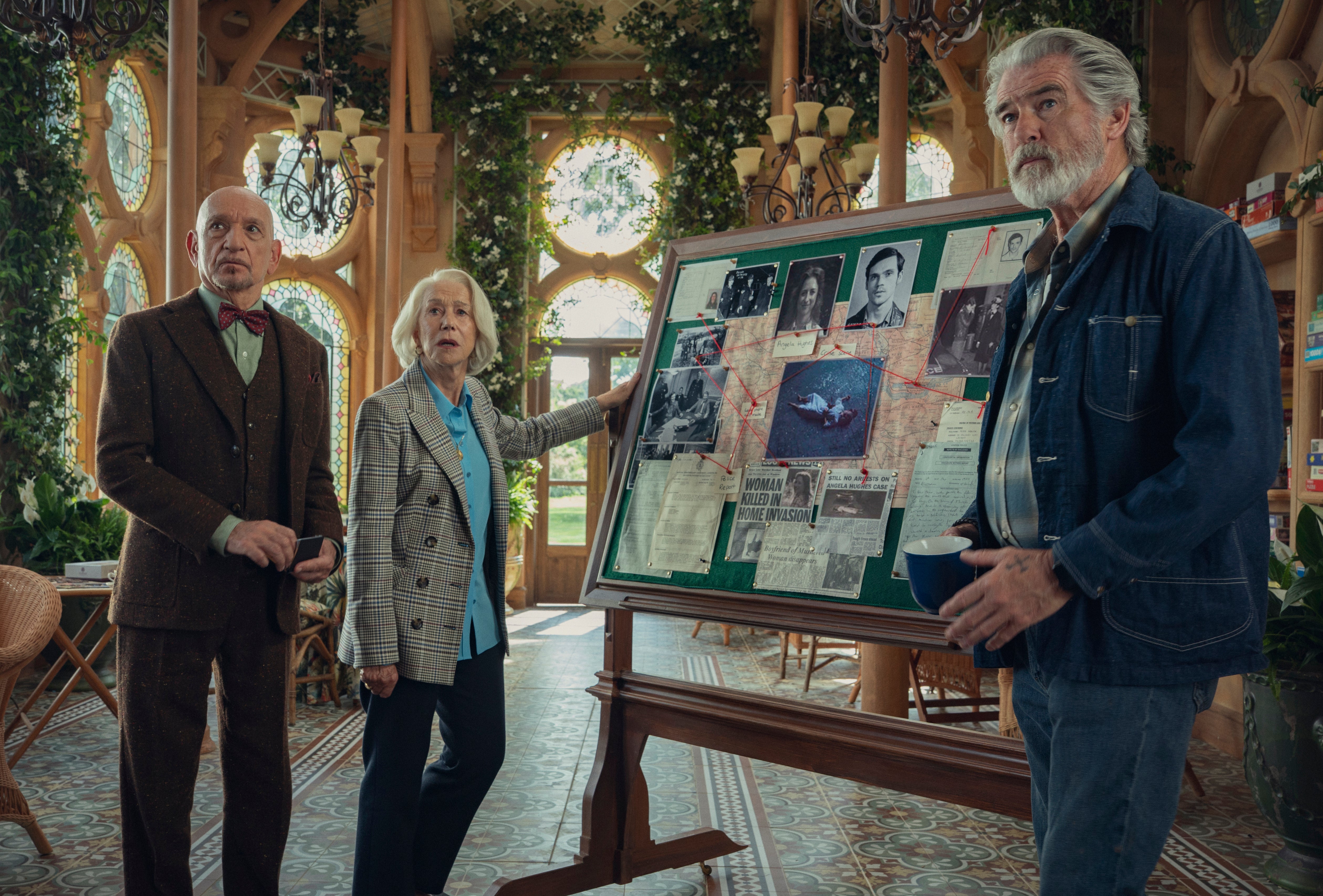 Brosnan, right, plays Ron Ritchie