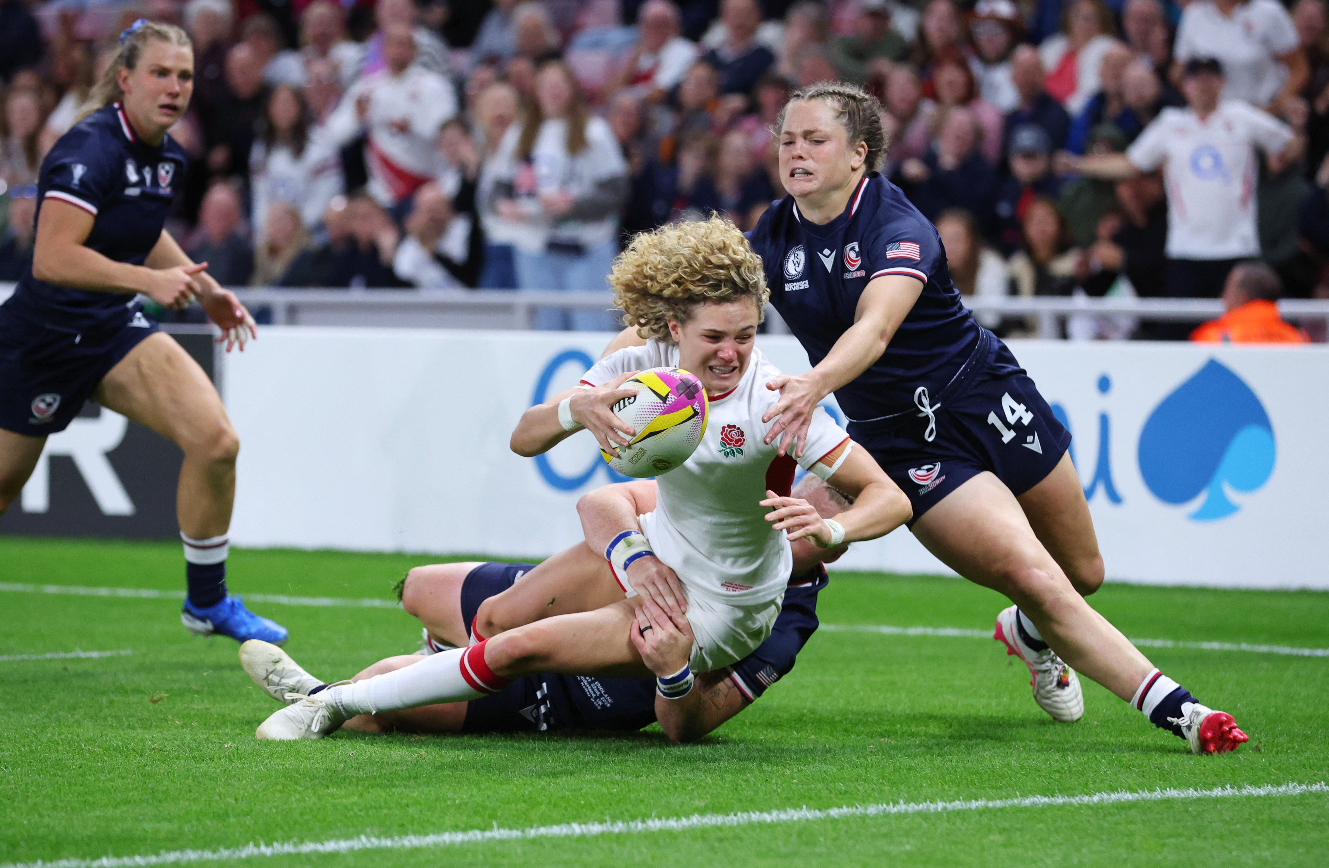 Ellie Kildunne scored twice for England