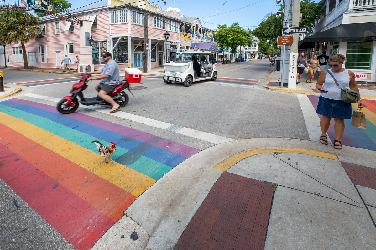 Florida puts rainbow crosswalks in the crosshairs, as cities face deadlines to remove them