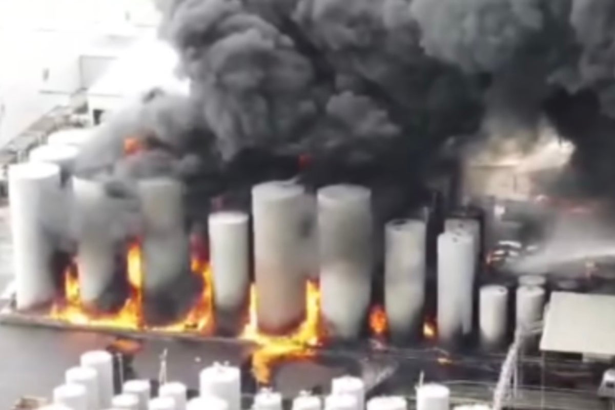 Massive fire and explosion at Louisiana auto supply plant forces evacuations