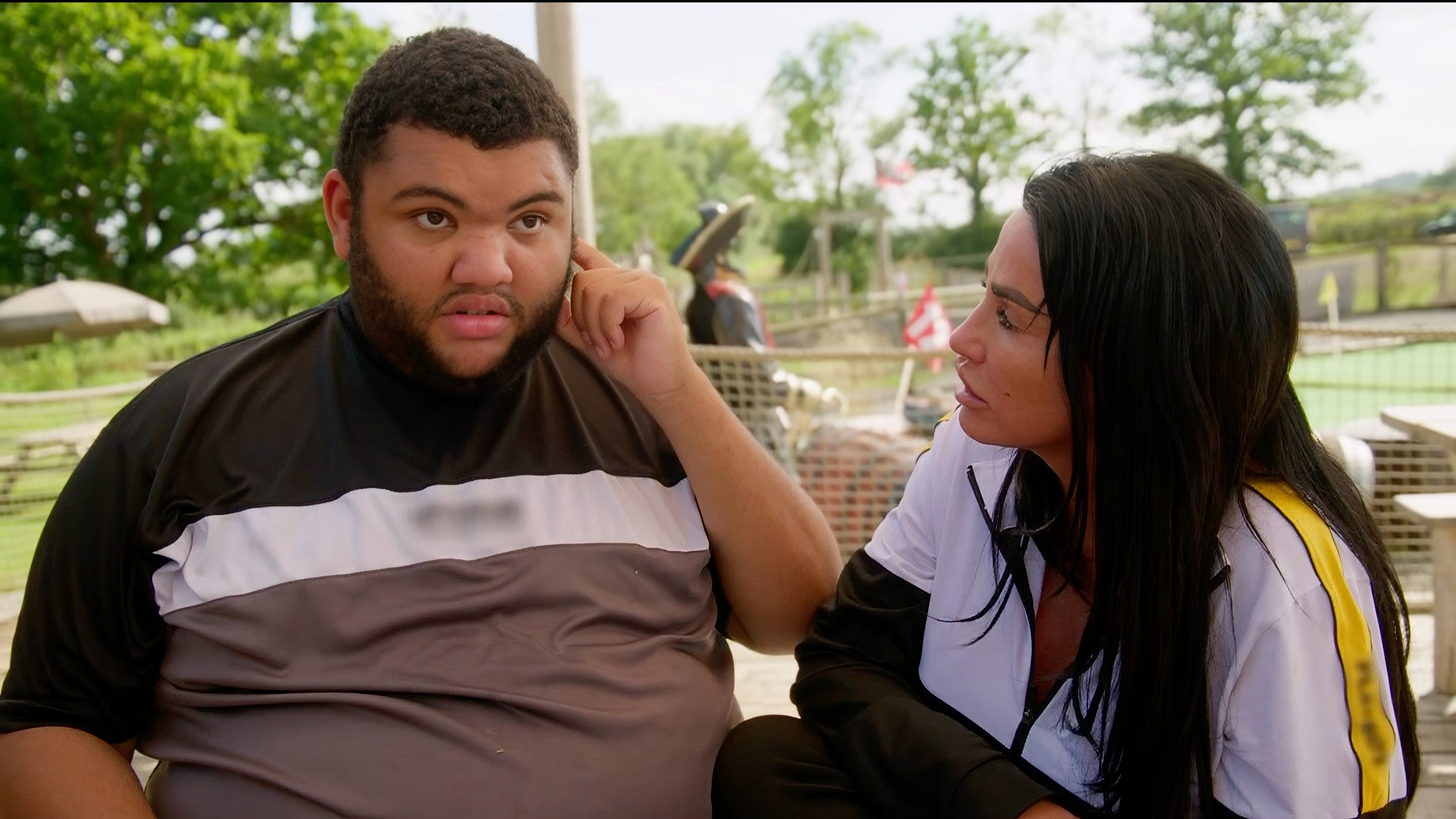 Katie Price with her son Harvey, who was born with Prader-Willi syndrome