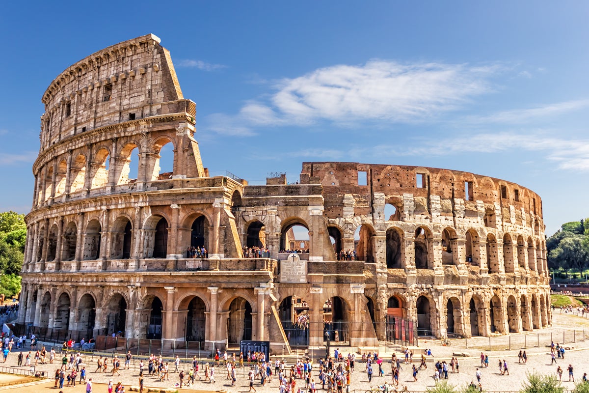 Colosseum tour guide dies after collapsing in amphitheatre
