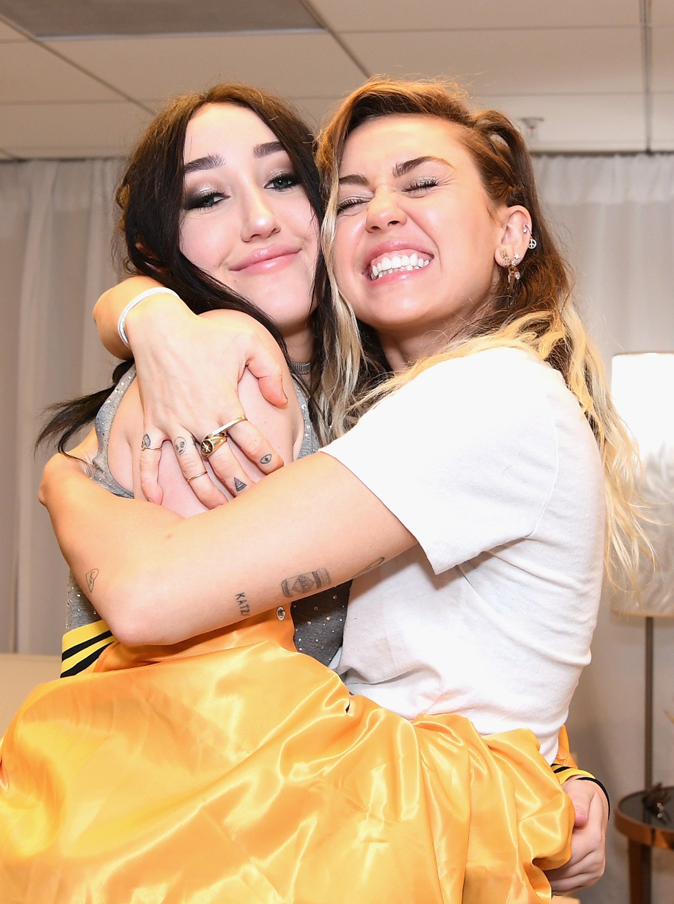 Noah and Miley Cyrus in 2017