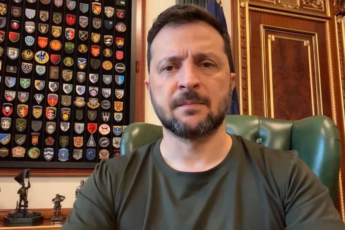 Zelensky accuses Russia of deliberate attack on US-owned factory