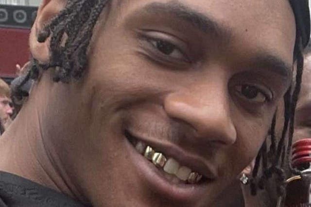 Takayo Nembhard was stabbed to death surrounded by several hundred people on Monday August 29 2022 (Met Police/PA)