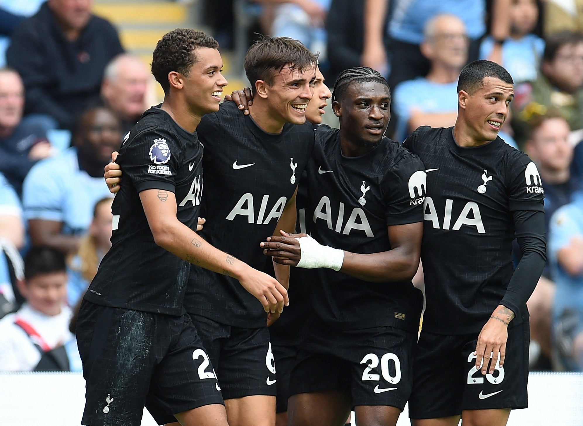 Joao Palhinha doubled Tottenham's leadership before part -time