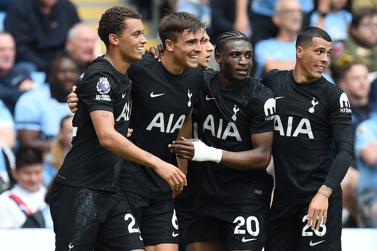 Man City v Tottenham live: Spurs claim statement result in Premier League shock
