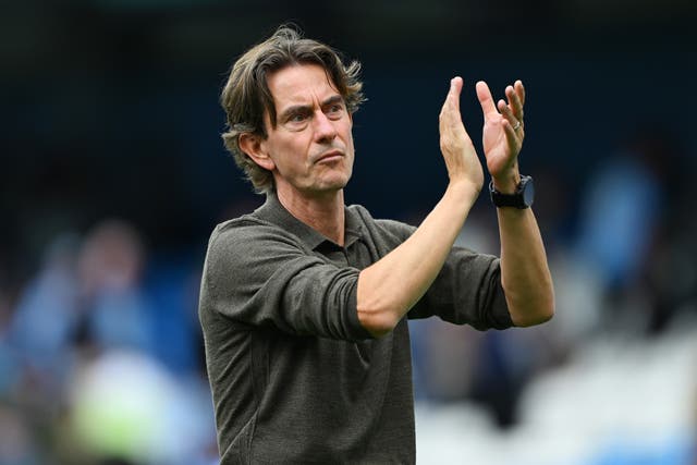 <p>Thomas Frank led Tottenham to a 2-0 win at Manchester City and has now beaten Pep Guardiola at the Etihad with two different clubs </p>