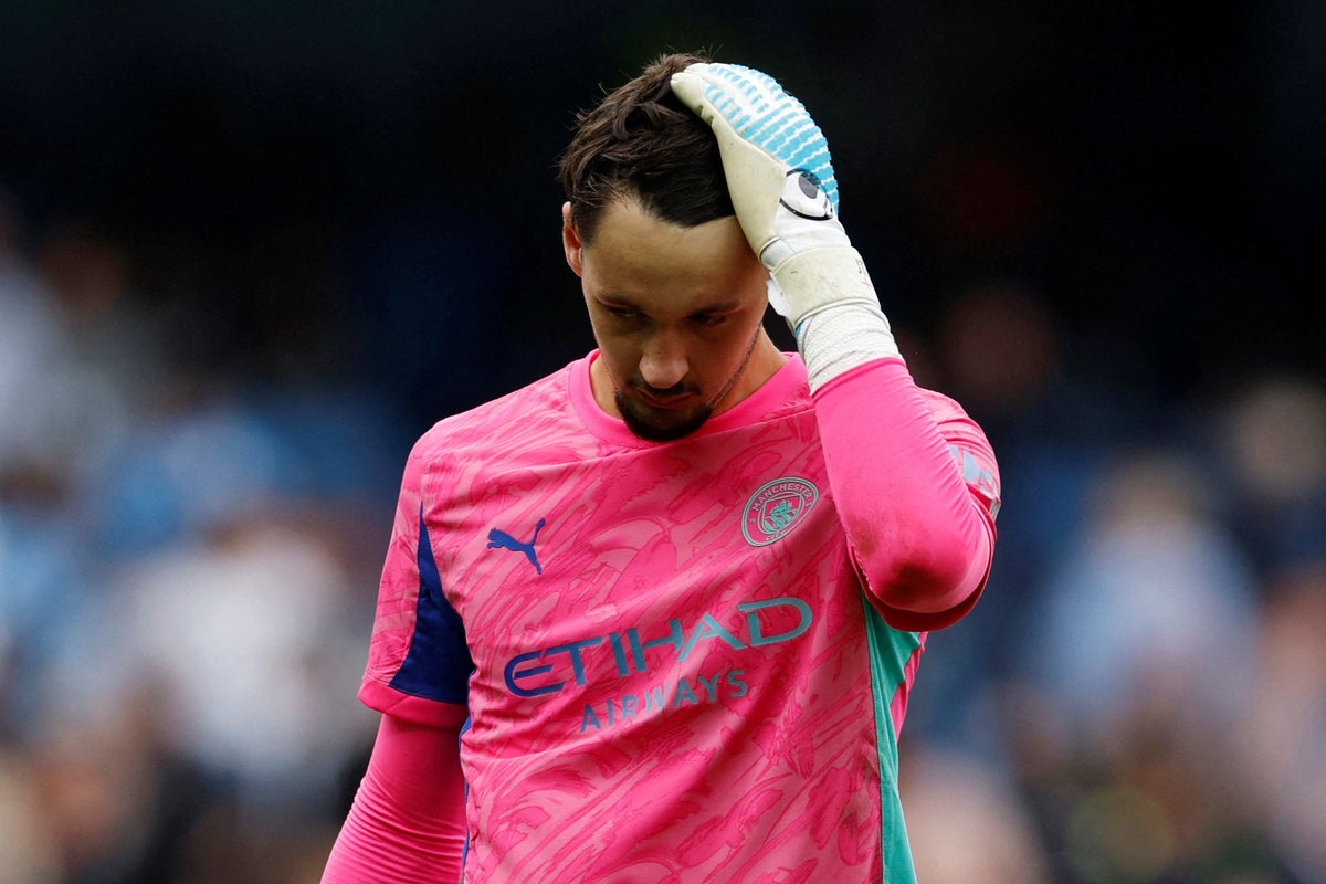 Pep Guardiola still yet to decide Man City’s first-choice goalkeeper after James Trafford howler