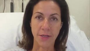 Julia Bradbury shares unseen video hours after undergoing mastectomy