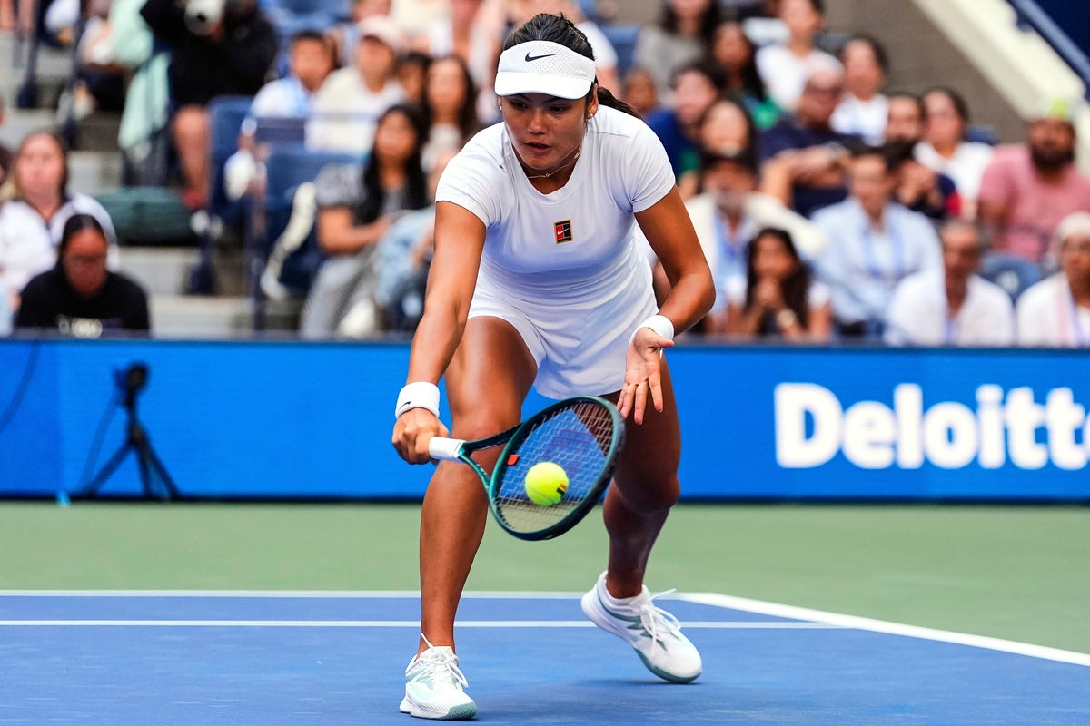 Emma Raducanu v Ena Shibahara live: US Open latest score and updates as British No 1 begins campaign