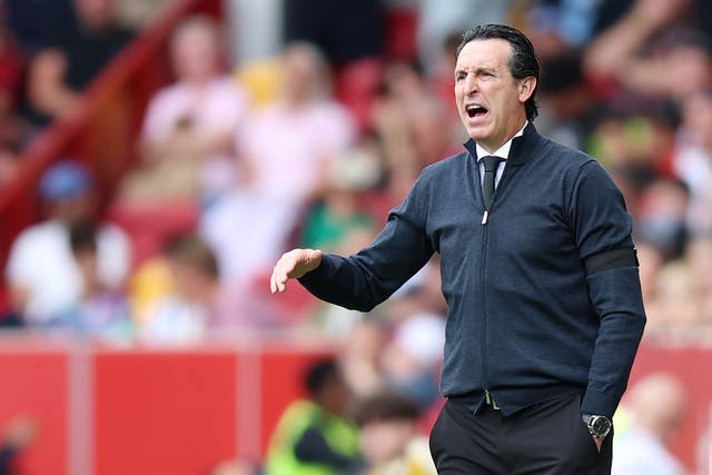 <p>Unai Emery’</p>