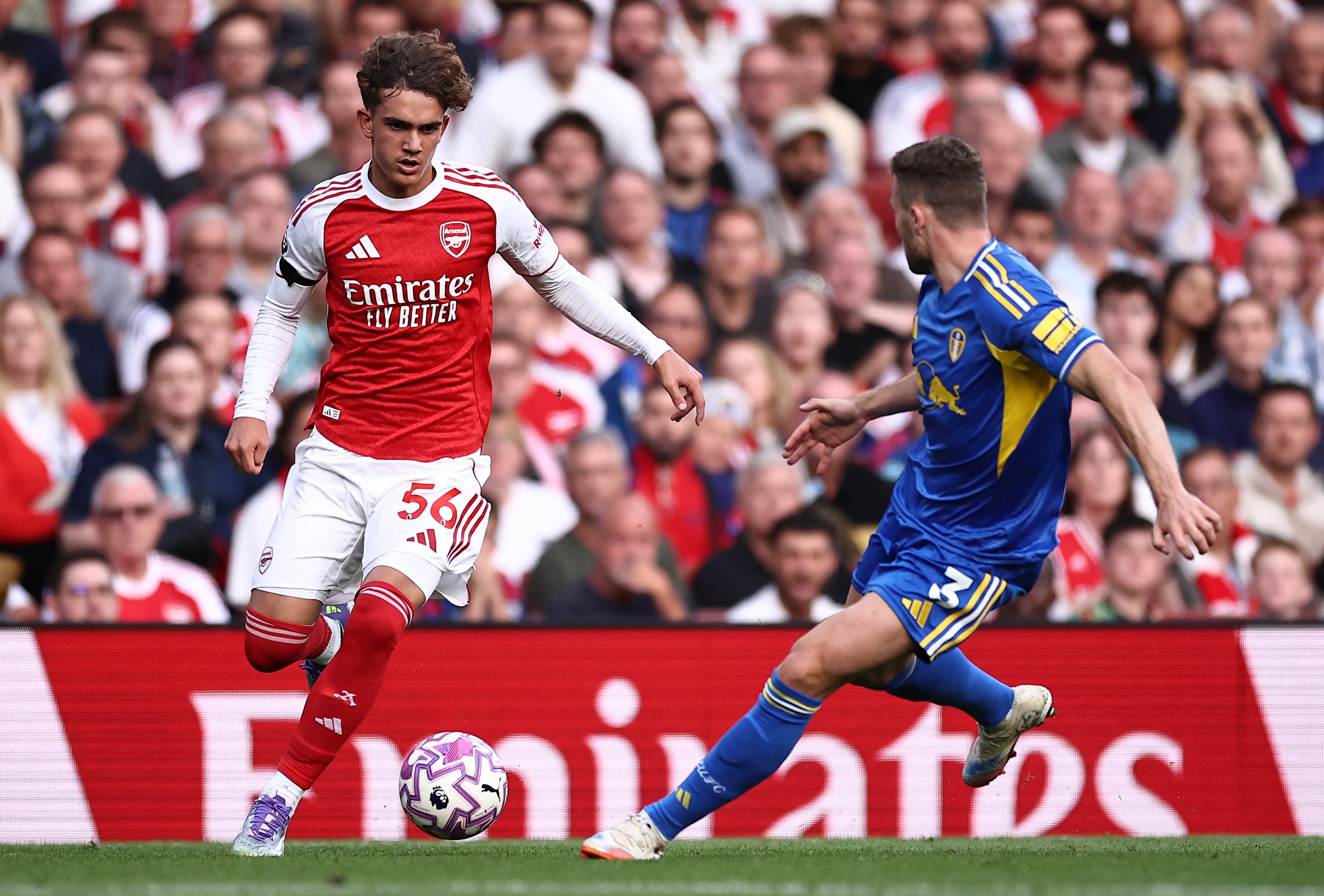 Max Dowman made his debut against Leeds