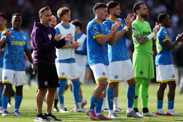 Vitor Pereira was left frustrated by his players (Steven Paston/PA)