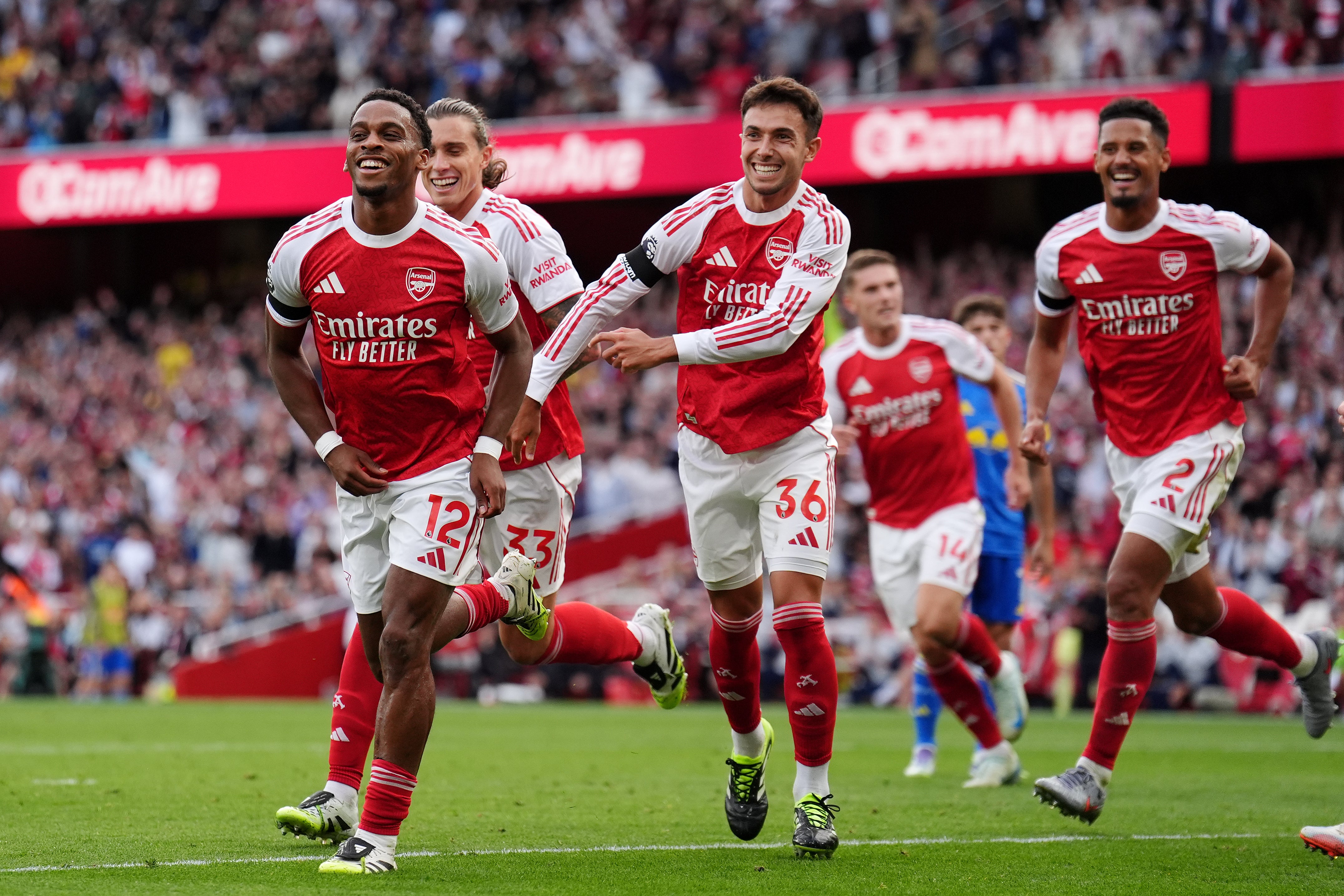 Jurrien Timber bagged a surprise brace as well as registering an assist