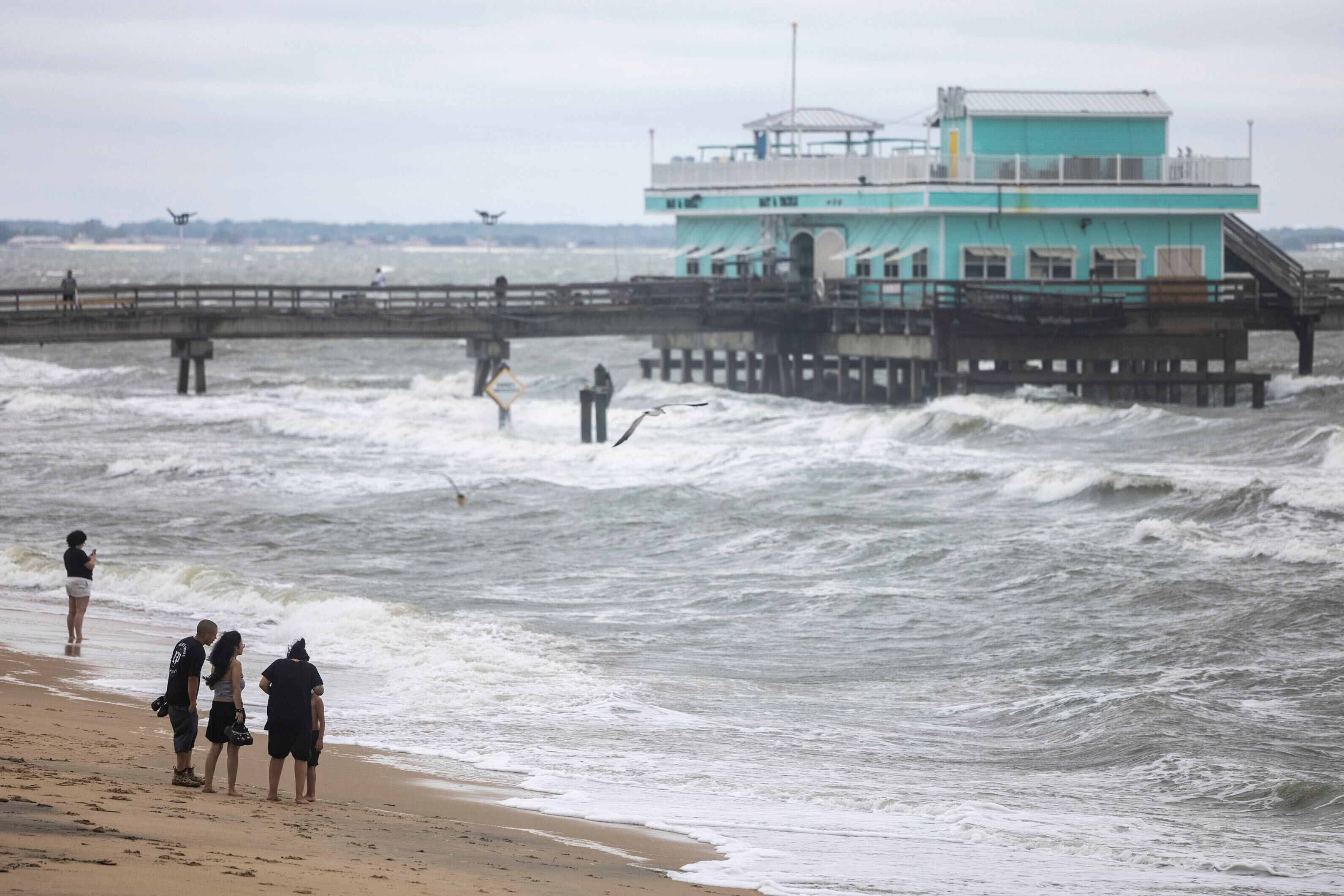 US Extreme Weather Hurricane Erin
