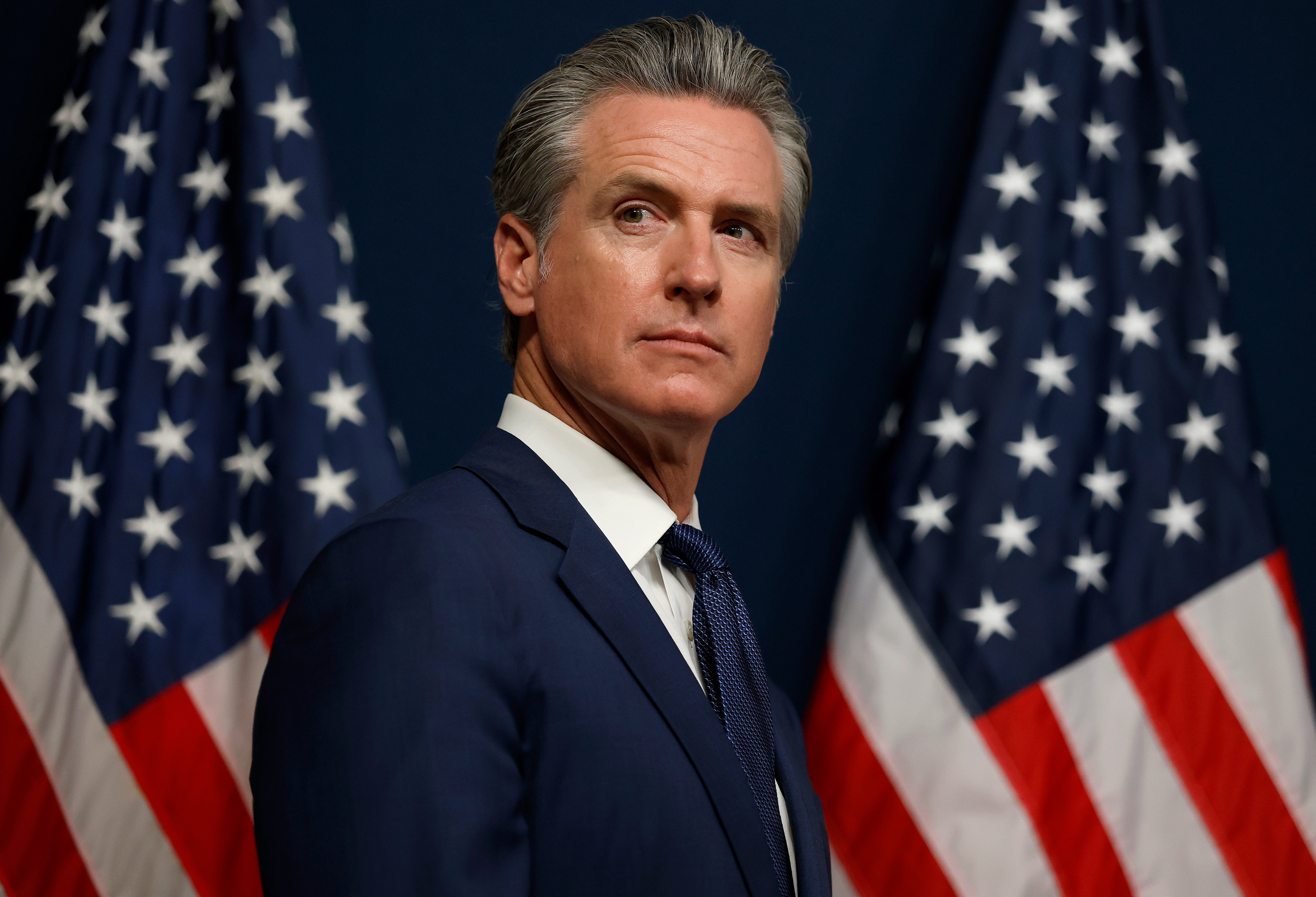 California Governor Gavin Newsom’s fight with President Donald Trump has been fueling a 'rising tide of support' among voters in the Golden State, according to a data expert for CNN