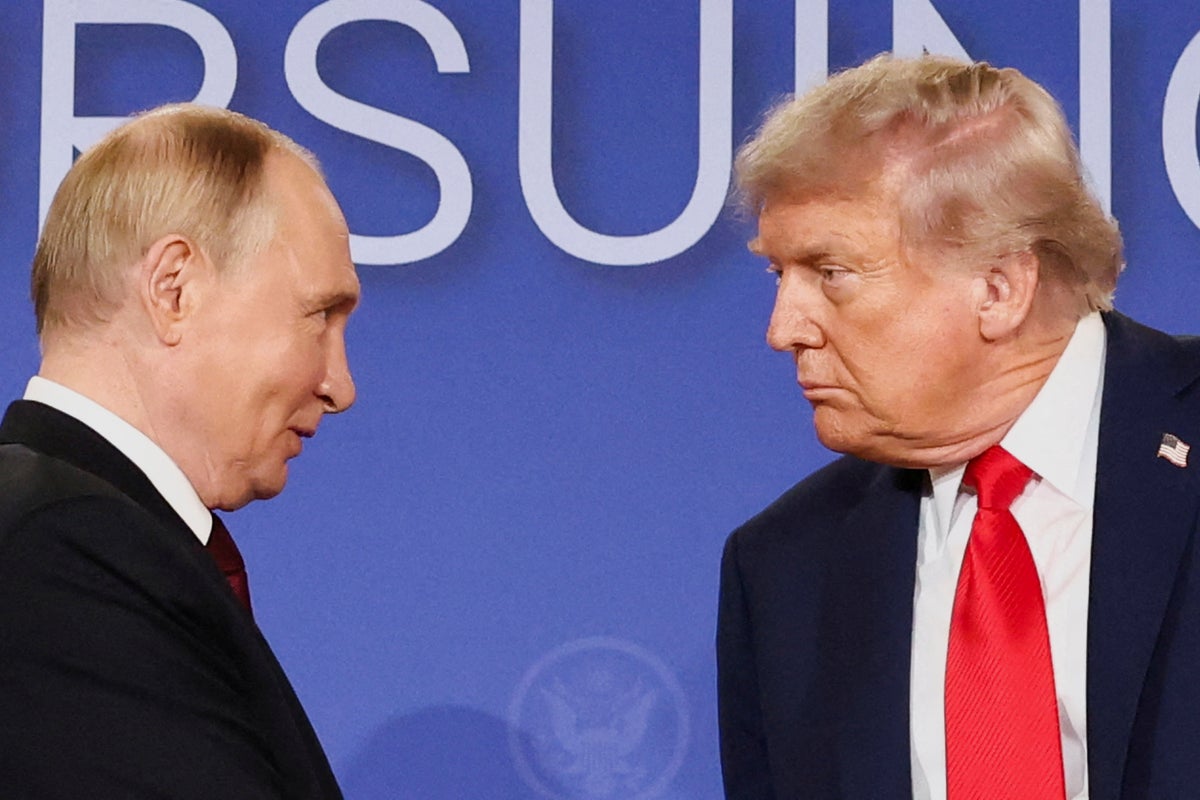 Putin fawns over Trump as ‘light at the end of tunnel’ for US and Russia