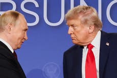 Putin fawns over Trump as ‘light at the end of tunnel’ for US and Russia