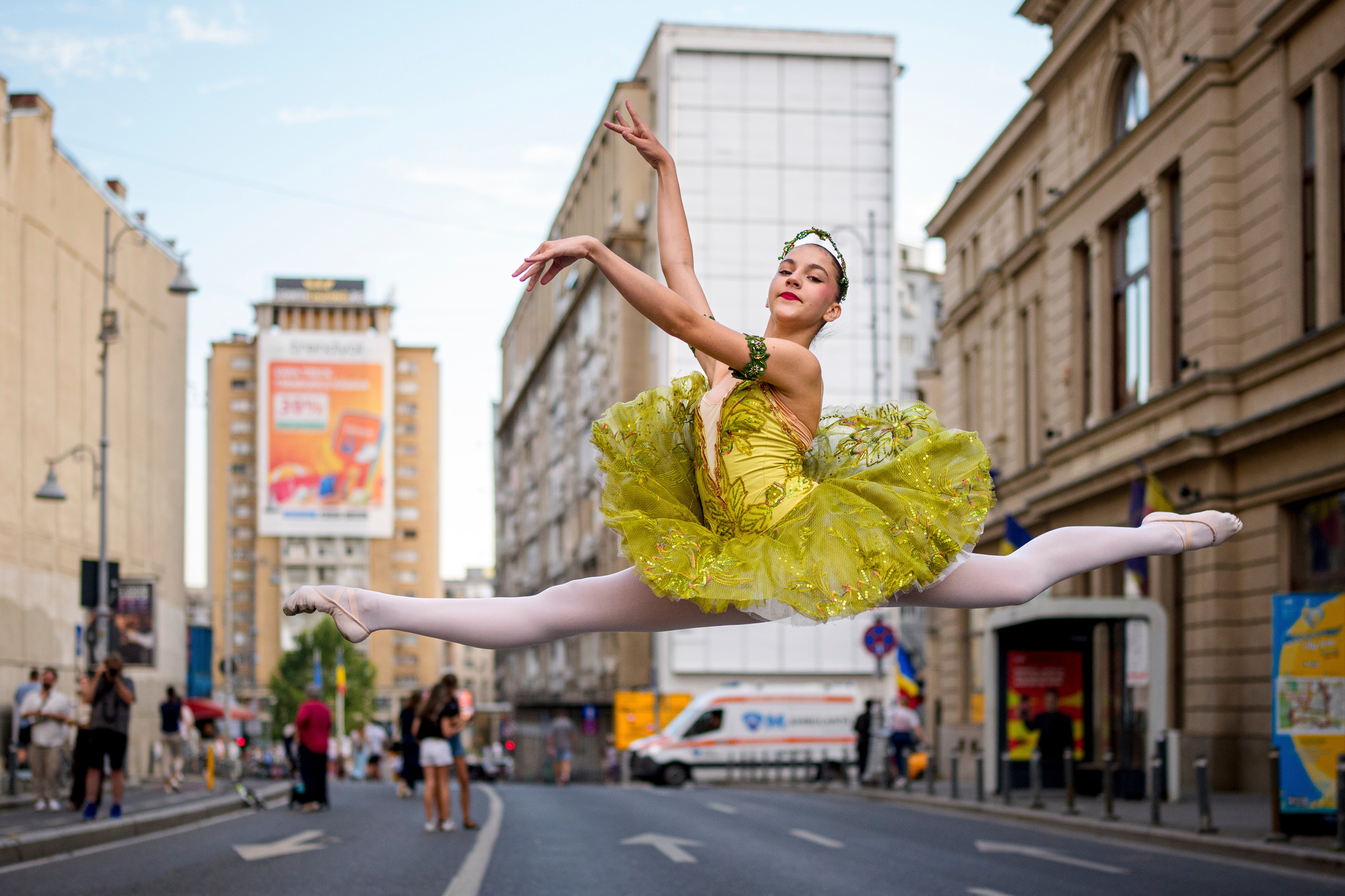 APTOPIX Romania Dance Night