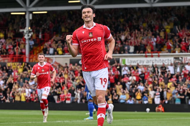 Kieffer Moore says Wrexham are being fuelled by people wanting them to fail (Cody Frogatt/PA)