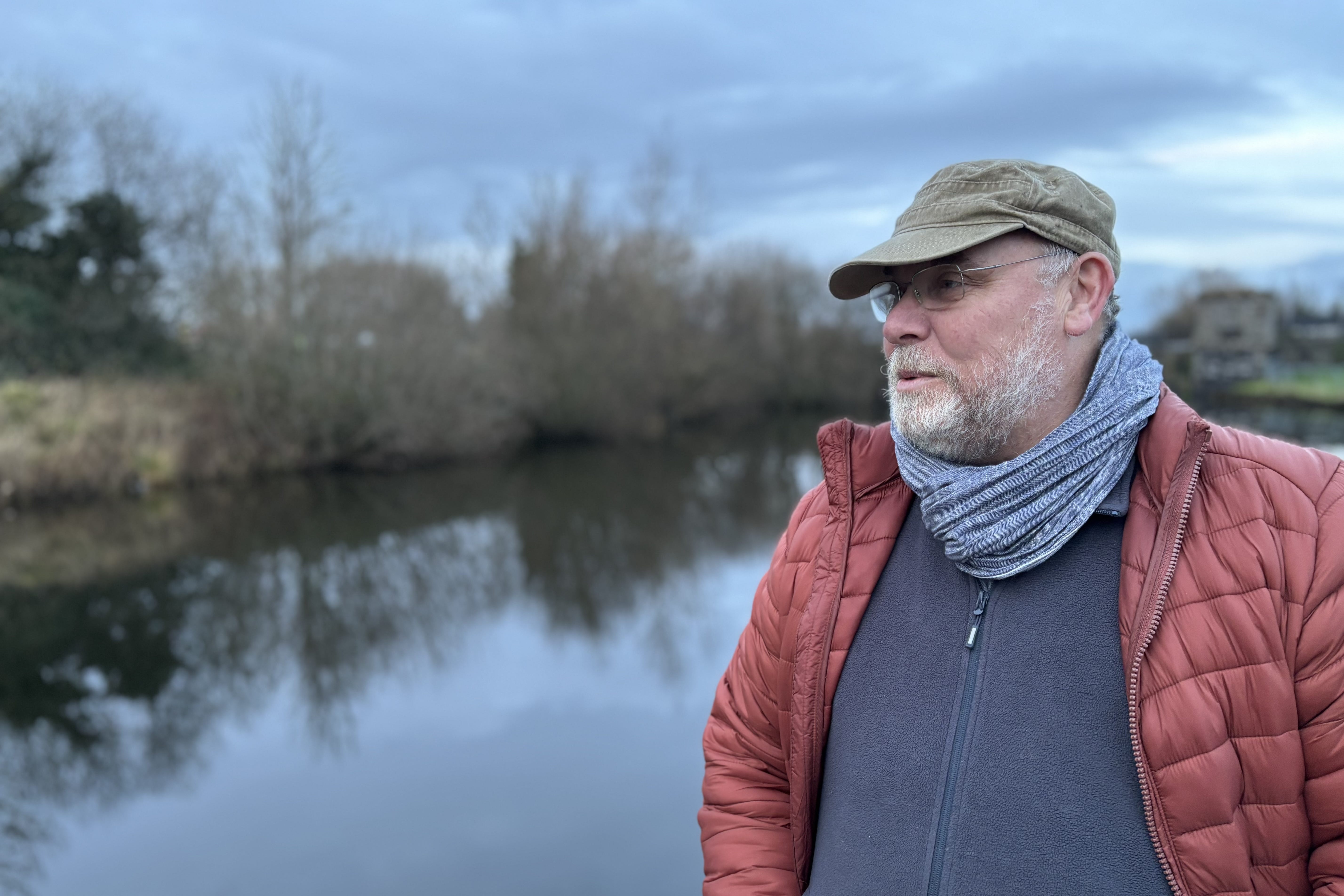 Gerry Darby, manager of the Lough Neagh Partnership (Rebecca Black/PA)