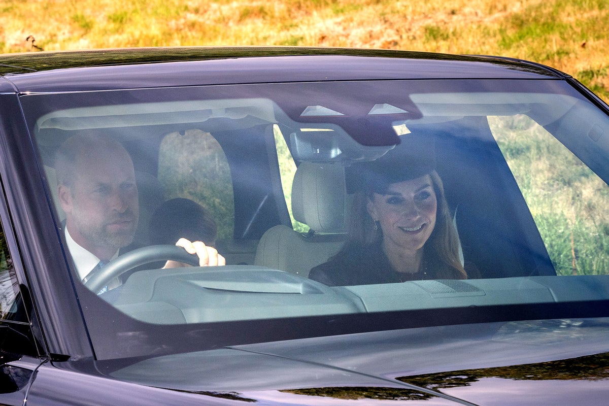 King, William and Kate among royals spotted at Sunday church service