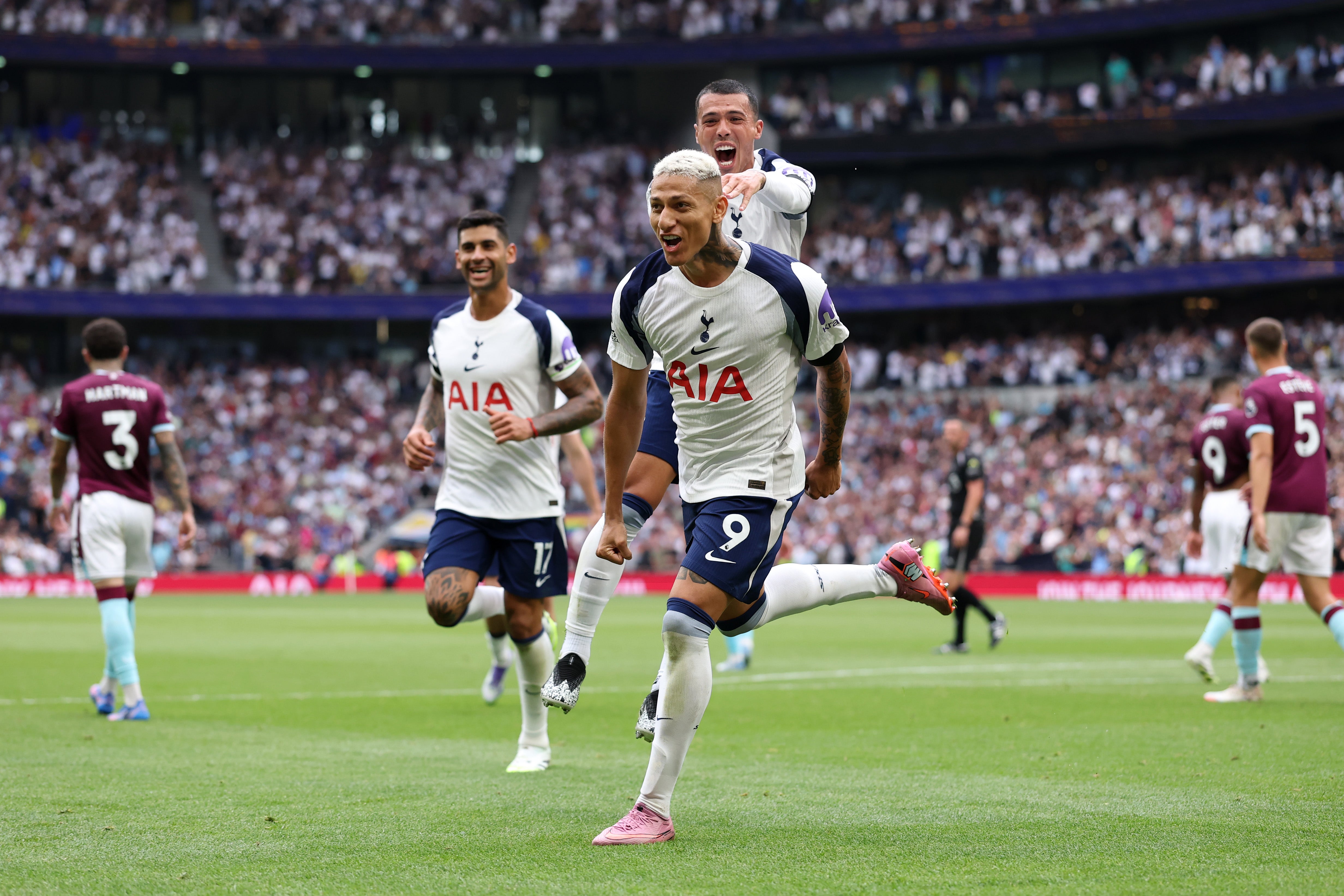 Richarlison has excelled under Thomas Frank in the early stages of the season