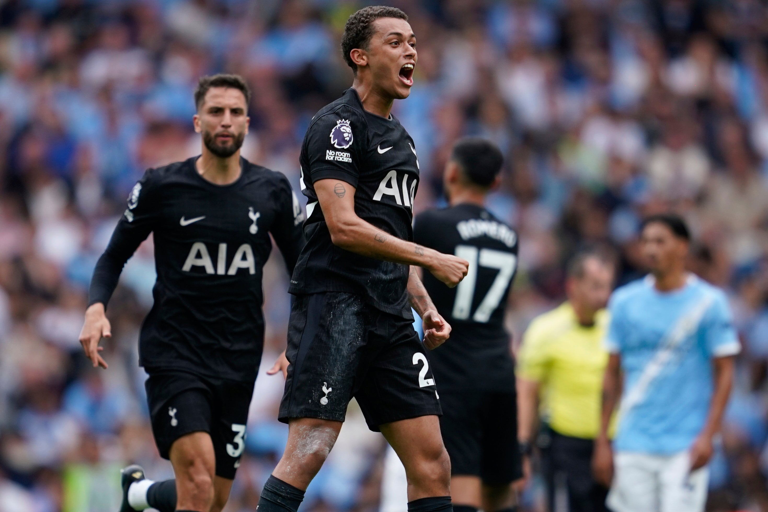 Brennan Johnson's goal against Manchester City helped Tottenham to a famous win