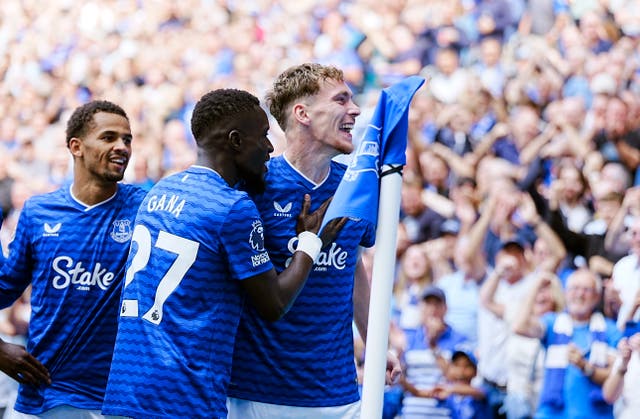 <p>James Garner has become a key member of David Moyes’ Everton </p>