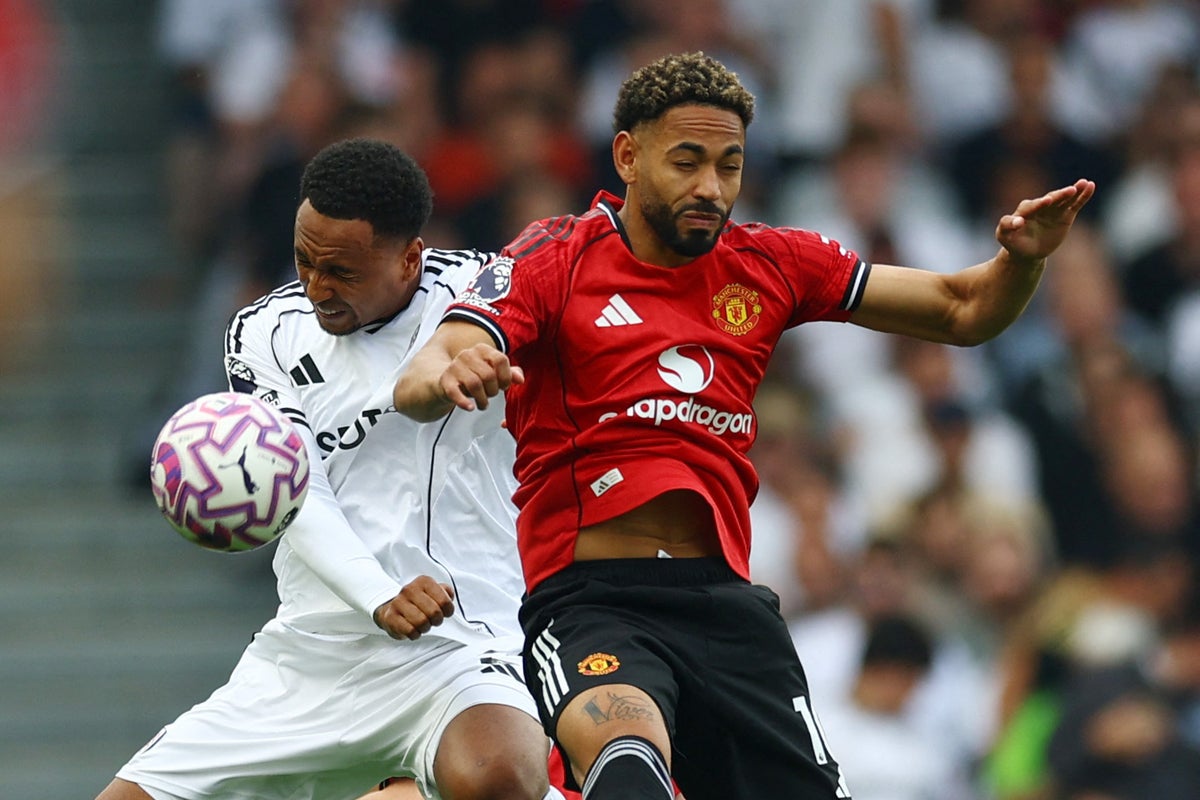 Fulham vs Man United live: Matheus Cunha strikes post as visitors start quickly in Premier League clash