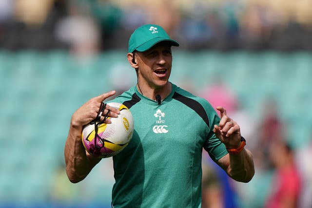 Ireland head coach Scott Bemand (Joe Giddens/PA)