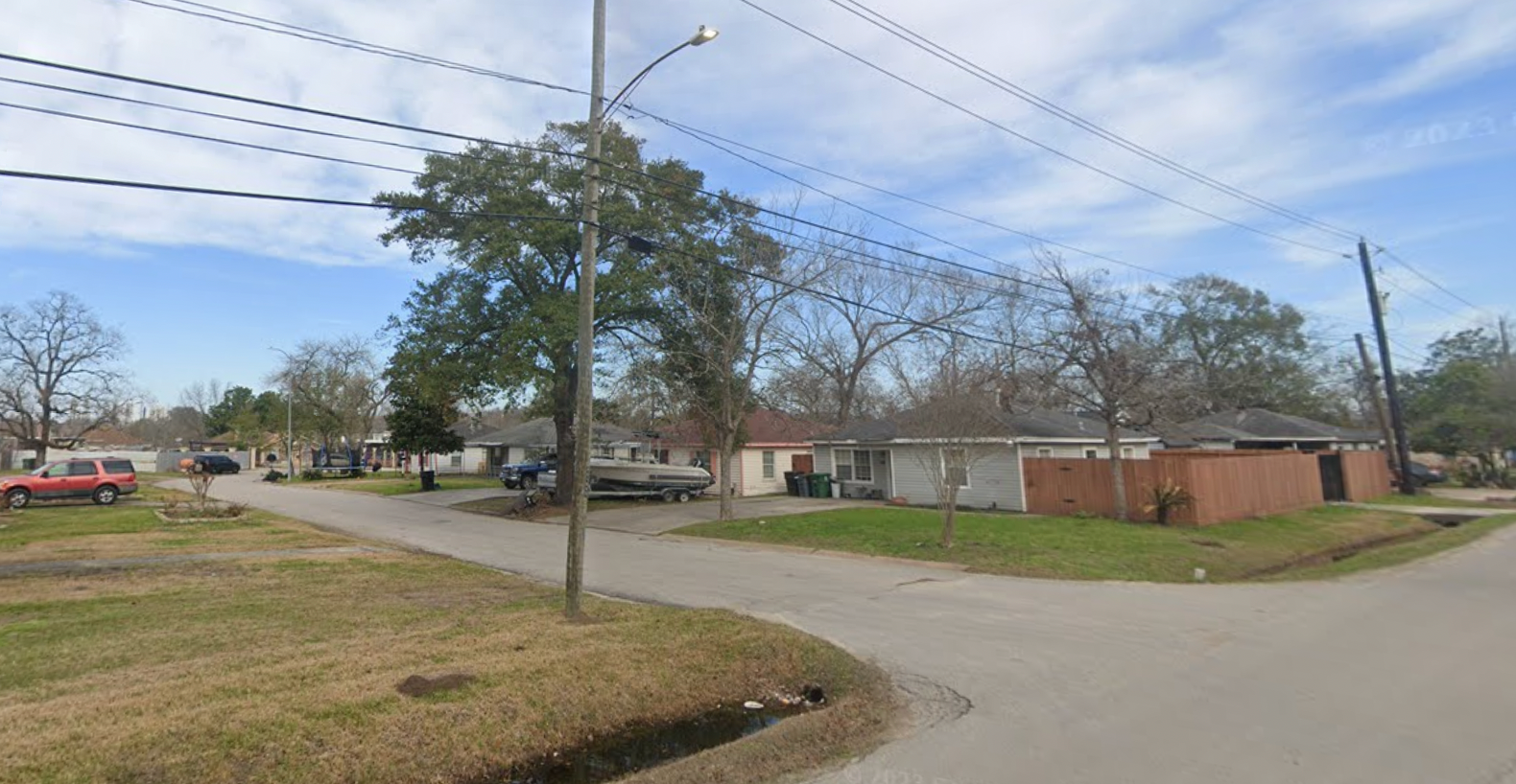 Police said the men told the homeowner they were serving a warrant before they began shooting through the door