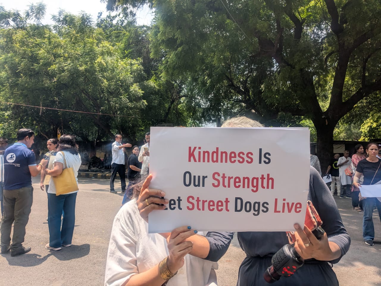Protesters say the order has helped focus light on abuse of stray dogs in India