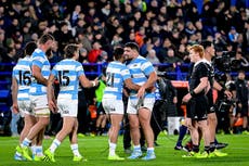 Argentina win first-ever home Test over New Zealand in Rugby Championship