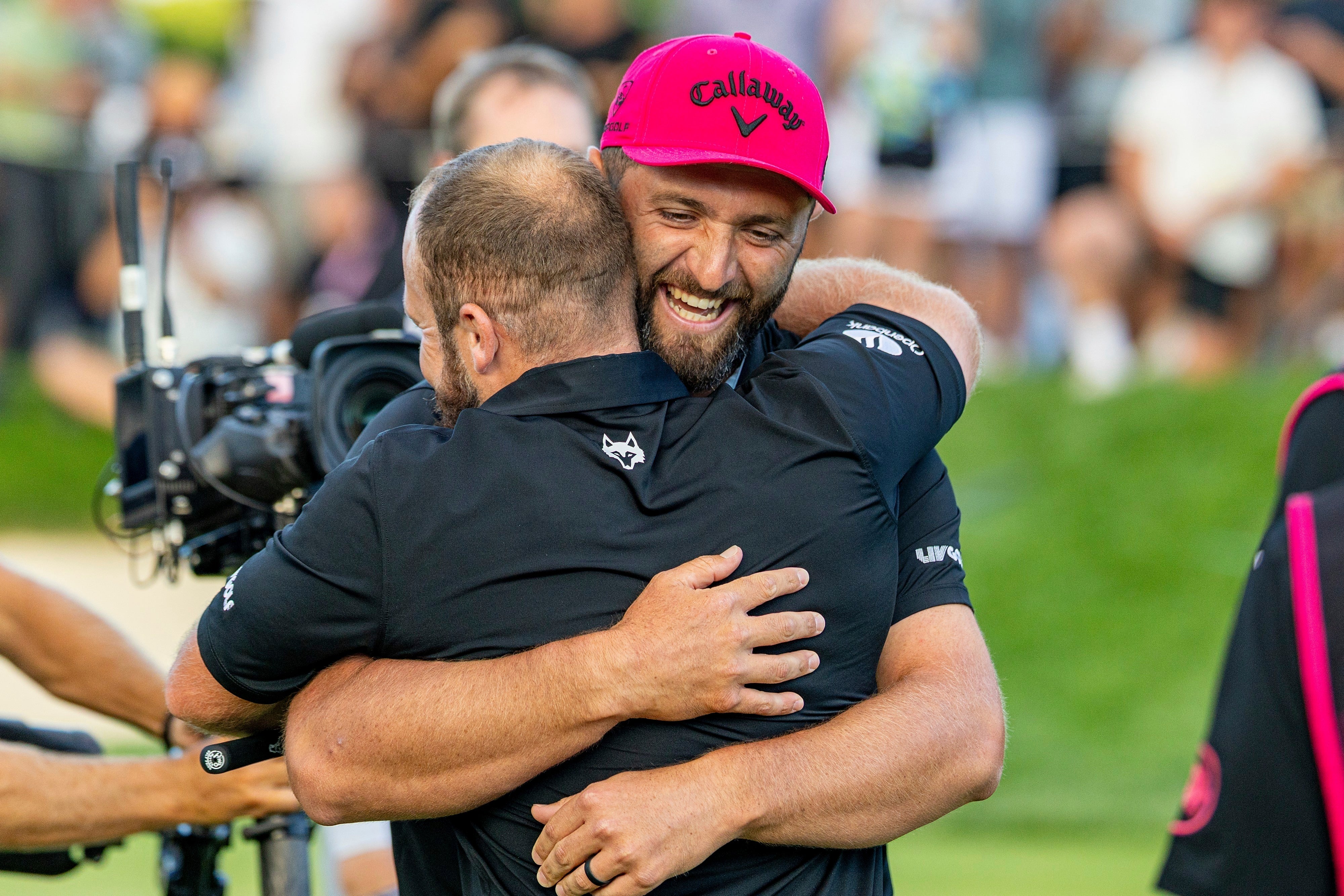 Zone Rahm e Tyrell Haton jogaram o mesmo time de golfe ao vivo