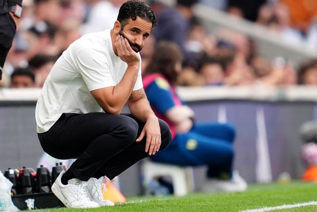 Manchester United manager Ruben Amorim was appointed last November (Adam Davy/PA)