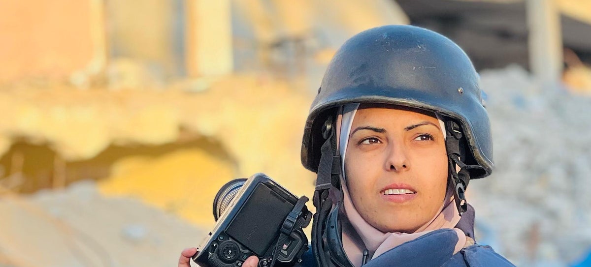 Watch last video filmed by Independent Arabia journalist Maryam Abu Daqa before she was killed in Gaza strike