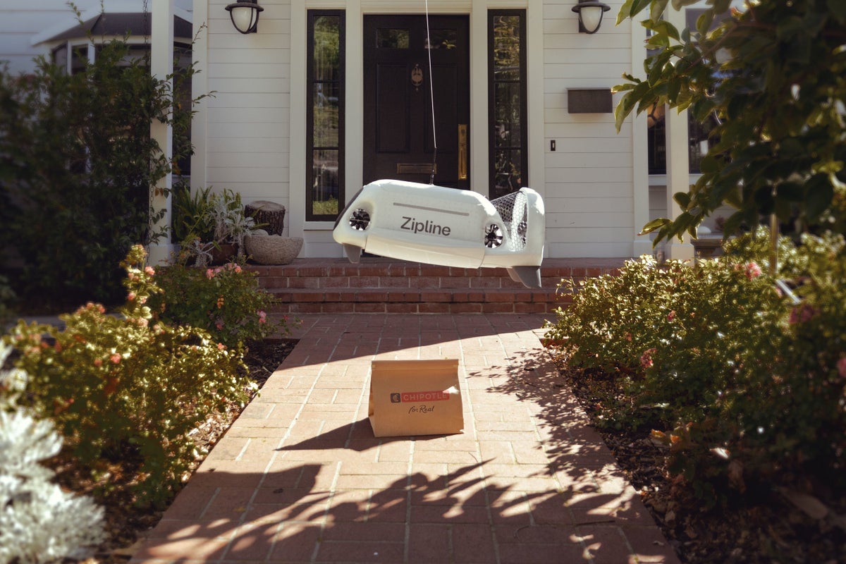 Chipotle introduces drone delivery in Texas