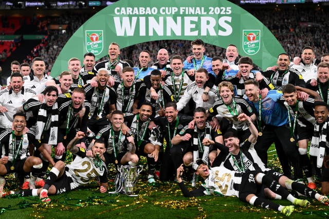 <p>Newcastle will aim to translate their cup-winning success last season into Champions League glory</p>