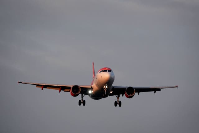The union said the drivers supply Jet2, easyJet and Emirates airlines at airports including Glasgow, Edinburgh and Newcastle (Gareth Fuller/PA)