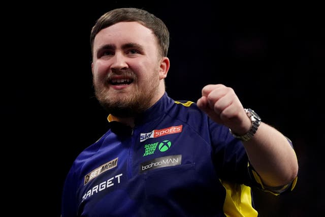 Luke Littler was made to work hard by Beau Greaves in Milton Keynes/PA)