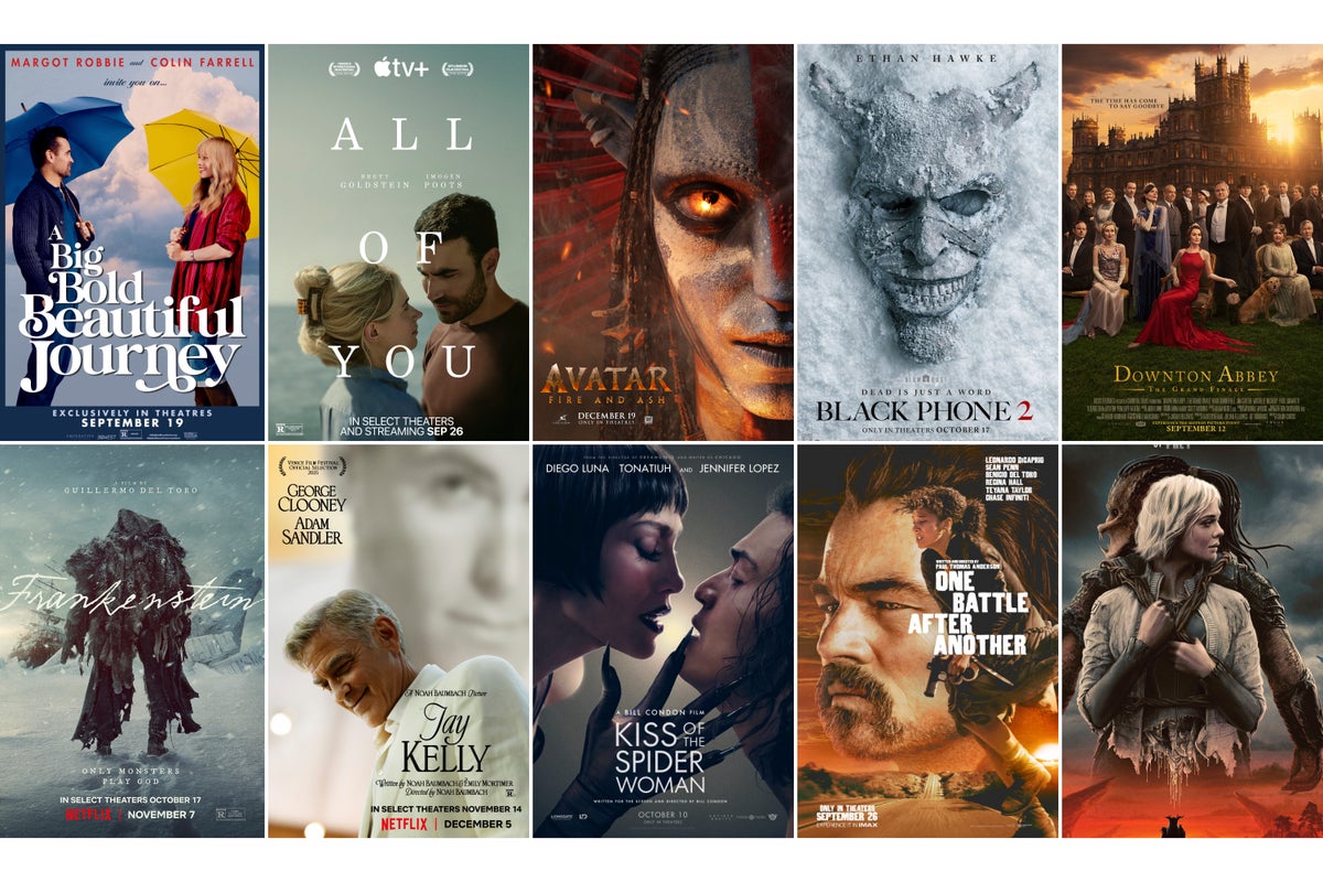 Fall Movie Guide: Here are the films coming out from September to Christmas