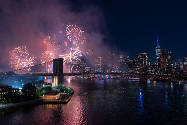 <p>An errant drone severely injured a Queens, New York woman during the Macy's July 4th fireworks show, according to a state lawsuit</p>