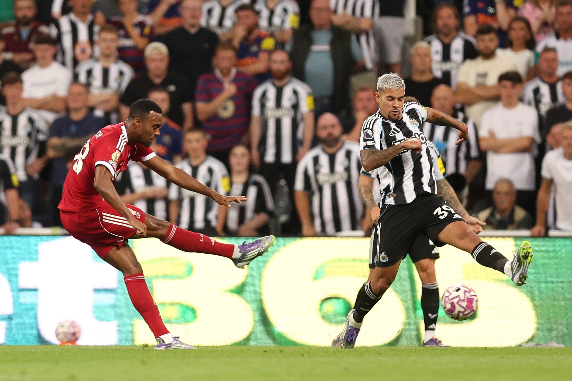 Ryan Gravenberch's long ranged strike sent Liverpool into the lead
