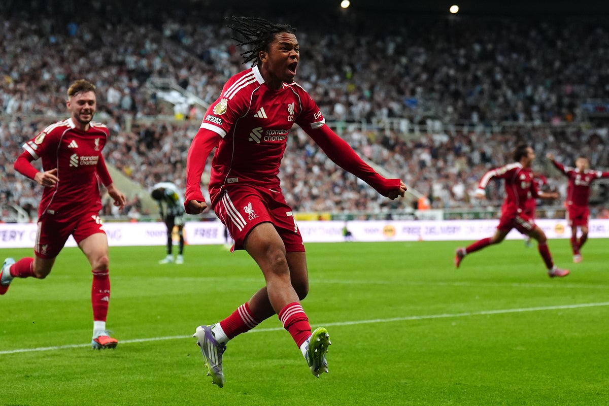 Newcastle vs Liverpool live: Rio Ngumoha slots home stoppage time winner for Reds