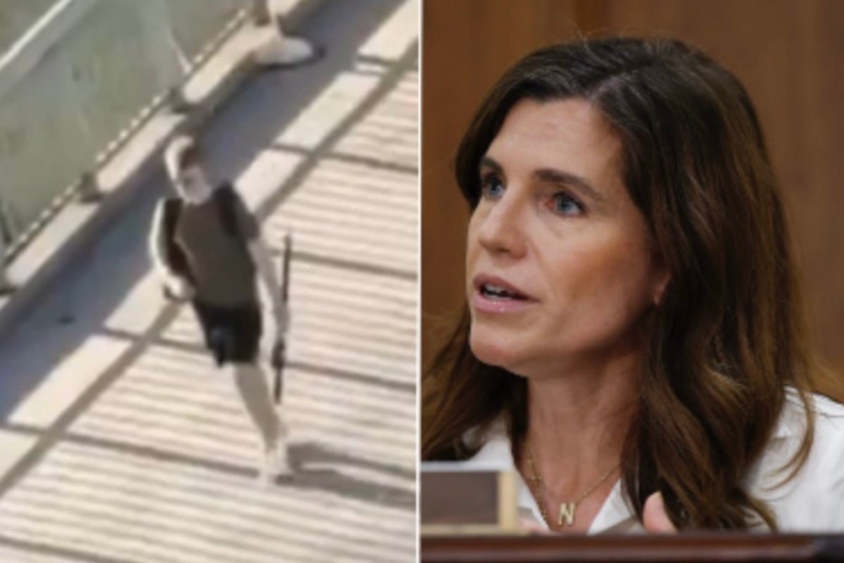 Nancy Mace roasted for posting picture of an alleged campus shooter but it was just a man with an umbrella