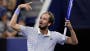 Daniil Medvedev angrily smashes racket on ground after US Open defeat